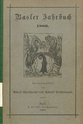 Basler Stadtbuch 1886