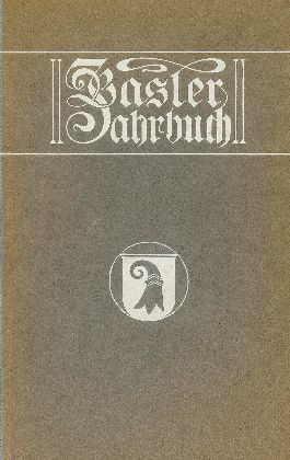 Basler Stadtbuch 1933