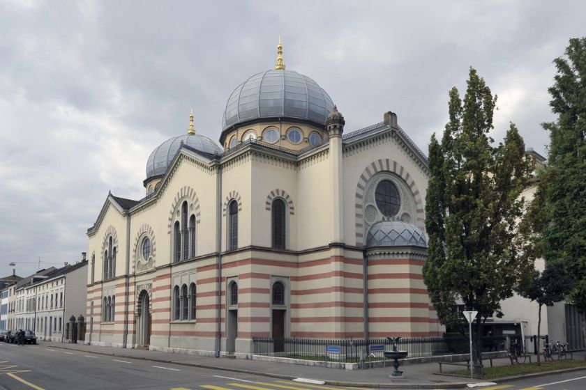 Synagoge der Israelitischen Gemeinde Basel, Leimenstrasse – {source?html}