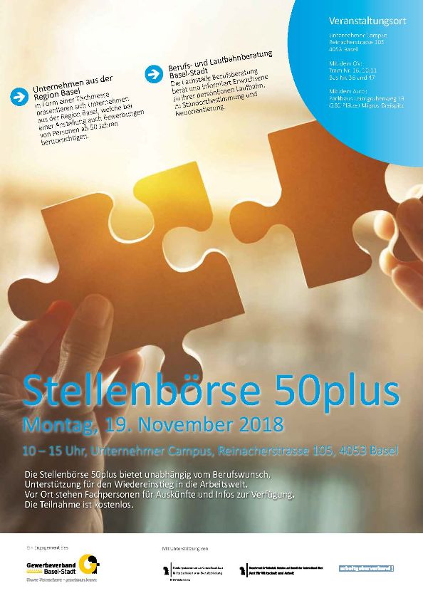Stellenbörse 50plus, 19. November 2018 – {source?html}