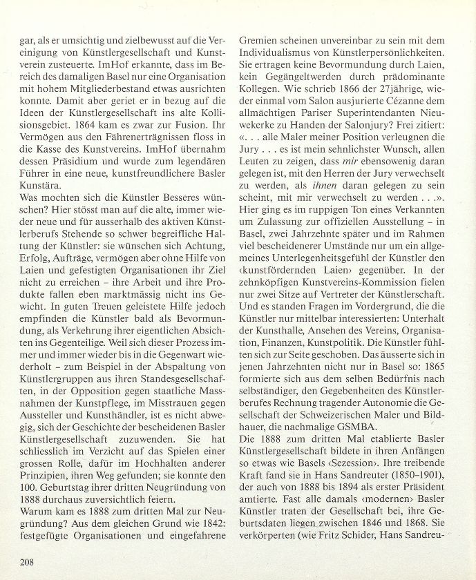 100 Jahre Basler Künstlergesellschaft (BKG) – Seite 3