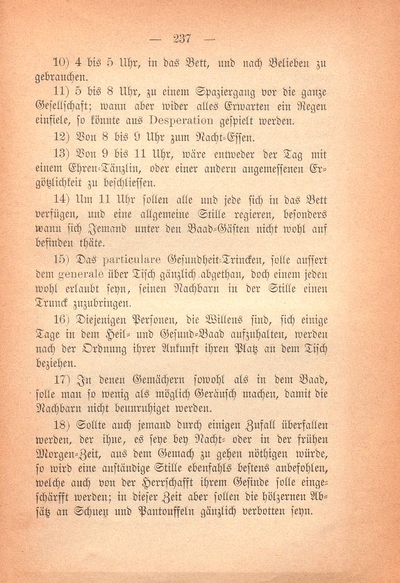 Miscellen: Bad- und Aufführungs-Regeln des Gesund- und Heil-Bads Neu-Schauenburg 1762 – Seite 3