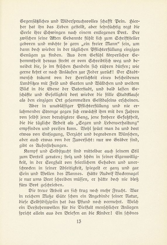 Aus Briefen Rudolf Wackernagels – Seite 2