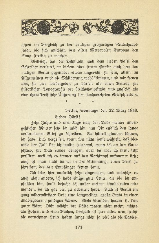 Ein Berliner Brief [Jacob Burckhardt] – Seite 2