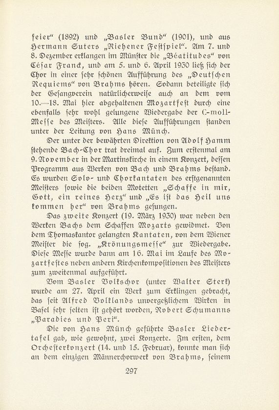 Das künstlerische Leben in Basel vom 1. Oktober 1929 bis 30. September 1930 – Seite 3