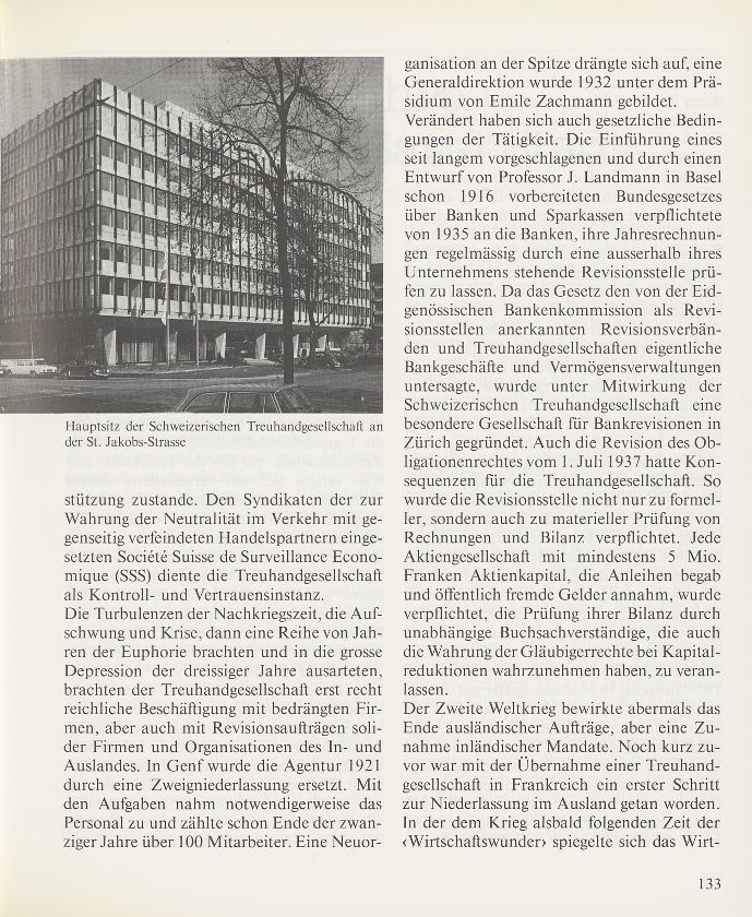 75 Jahre Schweizerische Treuhandgesellschaft – Seite 3