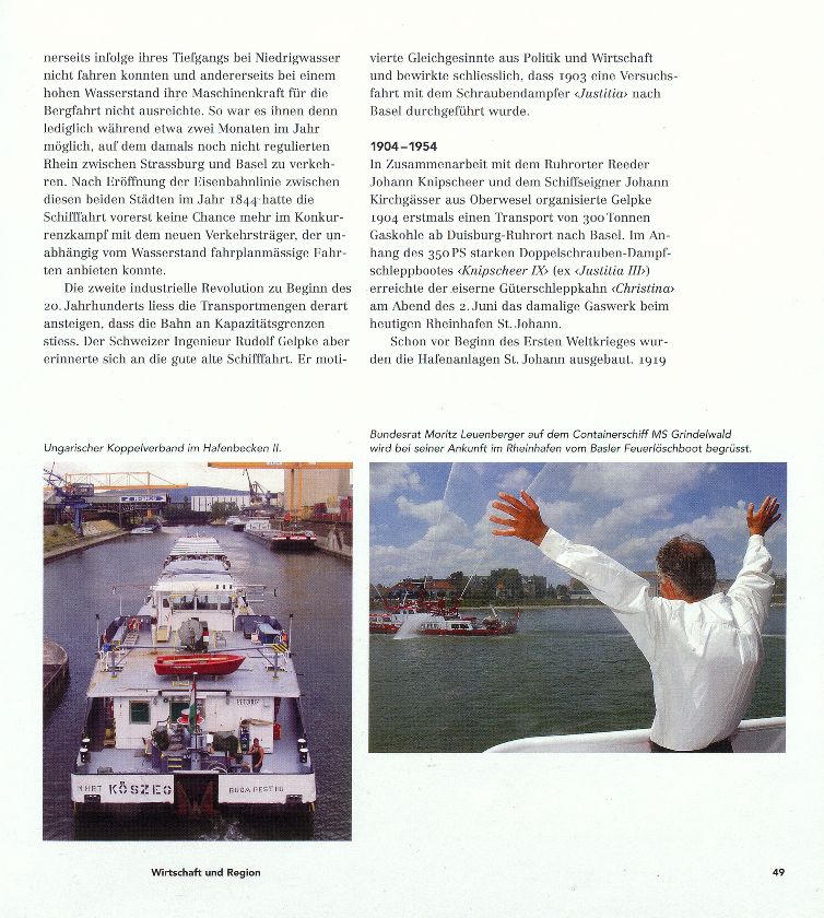 100 Jahre moderne Rheinschifffahrt bis Basel – Seite 2