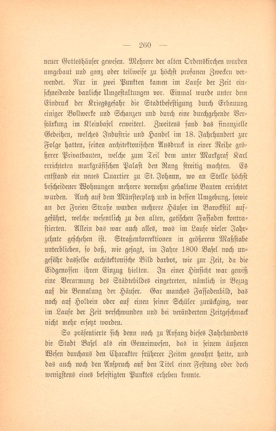 Basels bauliche Entwicklung im 19. Jahrhundert – Seite 2