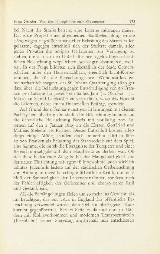 Von der Harzpfanne zum Gasometer (100 Jahre Basler Gasversorgung) – Seite 3