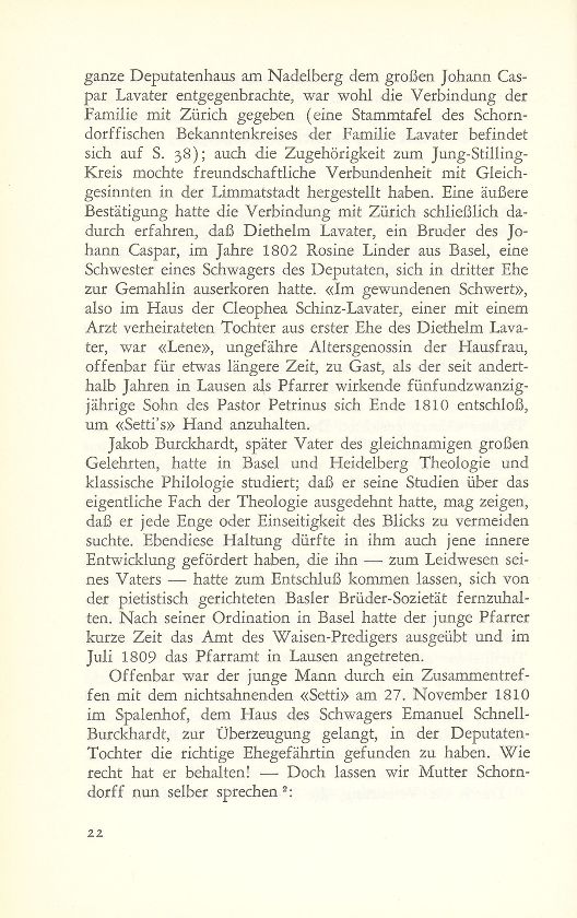 Eine Verlobung in Basel im Jahre 1810 – Seite 3