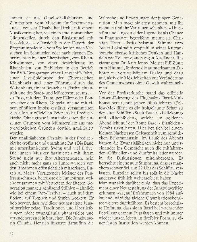 Jungbürgerfeier '84 – Seite 3