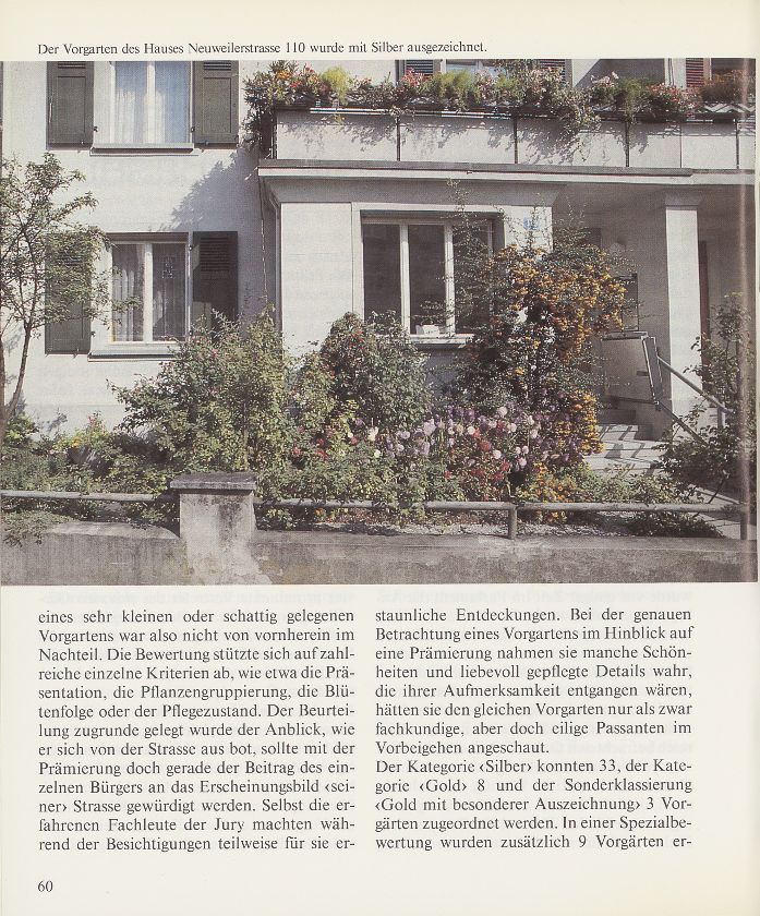 Erstmals Vorgartenprämierung in Basel – Seite 2