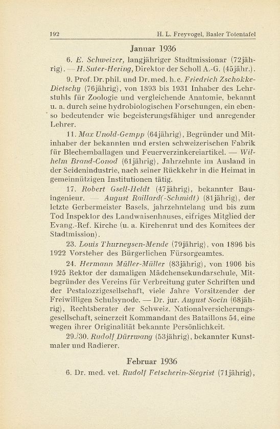 Basler Totentafel vom 1. Oktober 1935 bis 31. September 1936 – Seite 3