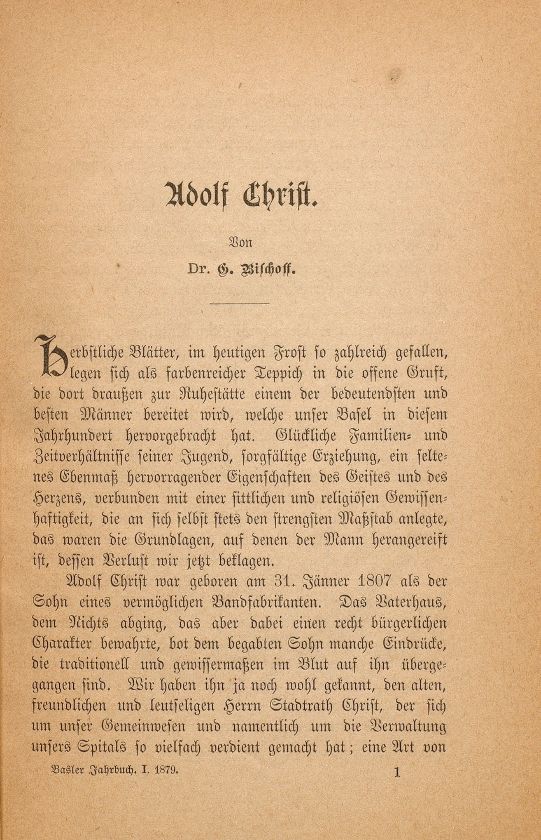 Adolf Christ – Seite 1
