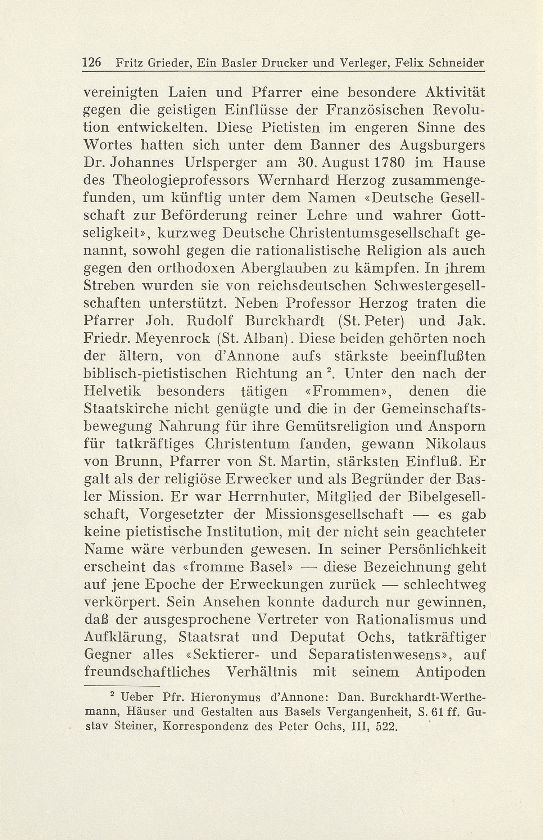 Ein Basler Drucker und Verleger im Dienste des Pietismus: Felix Schneider (1768-1845) – Seite 3