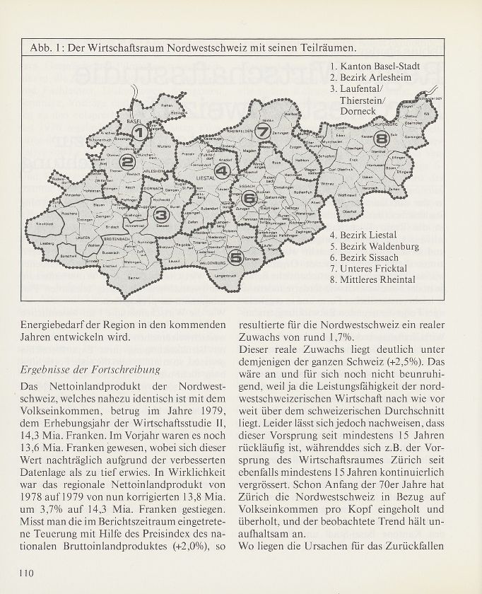 Regio Wirtschaftsstudie Nordwestschweiz II – Seite 2