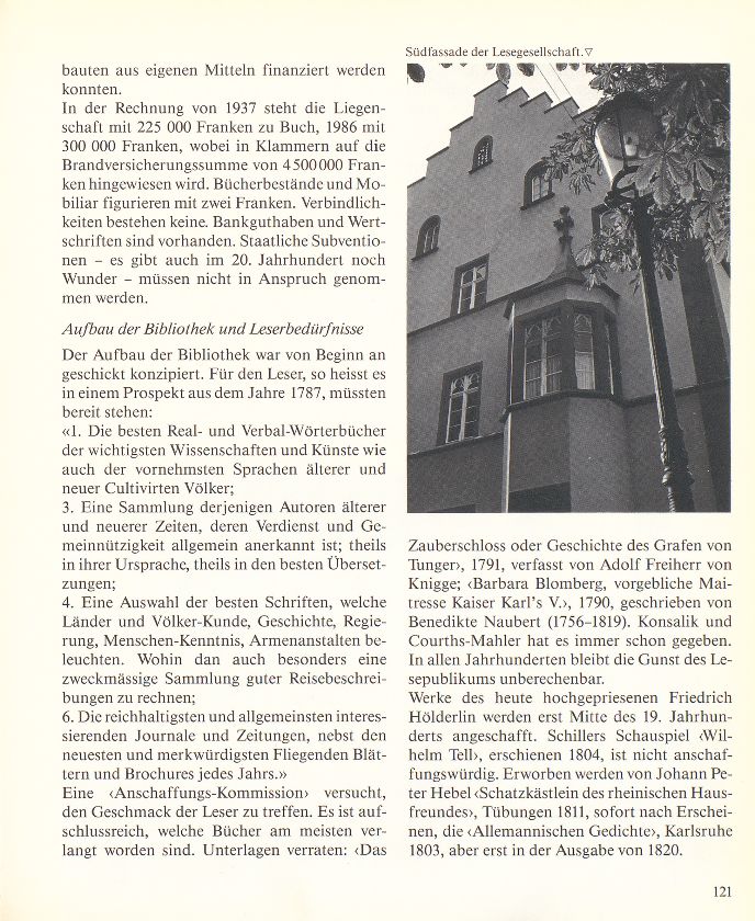 Zwei Jahrhunderte ‹Allgemeine Lesegesellschaft in Basel› – Seite 3