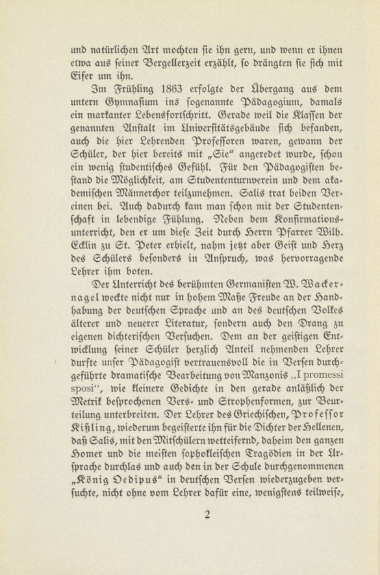 Antistes D. Arnold von Salis – Seite 2
