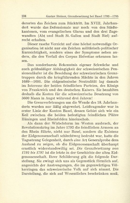 Grenzbesetzung bei Basel im Revolutionskrieg 1792-1795 – Seite 3