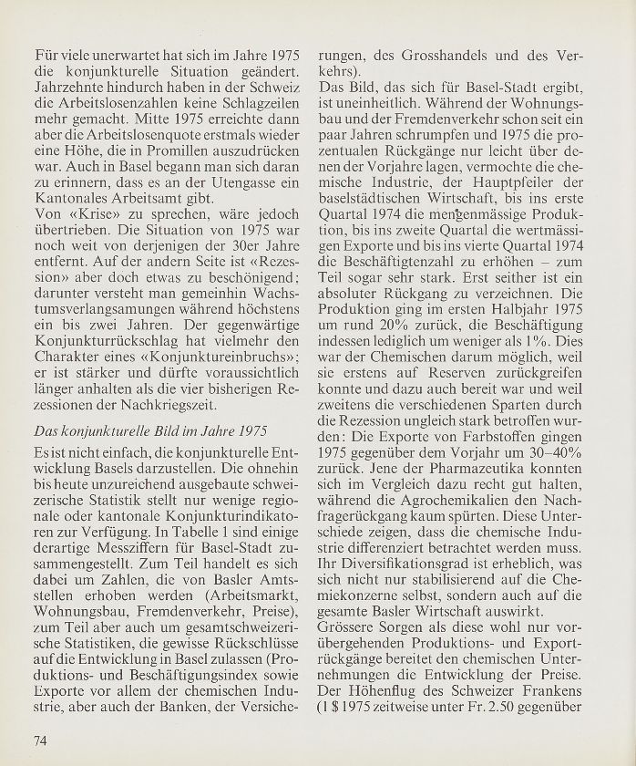 Basel in der Rezession – Seite 2