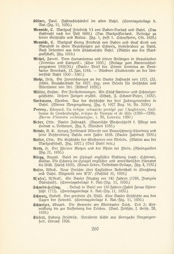 Basler Bibliographie 1930 – Seite 2