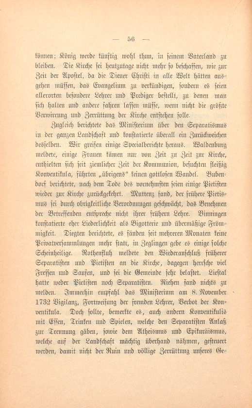 Die Basler Separatisten im achtzehnten Jahrhundert – Seite 3