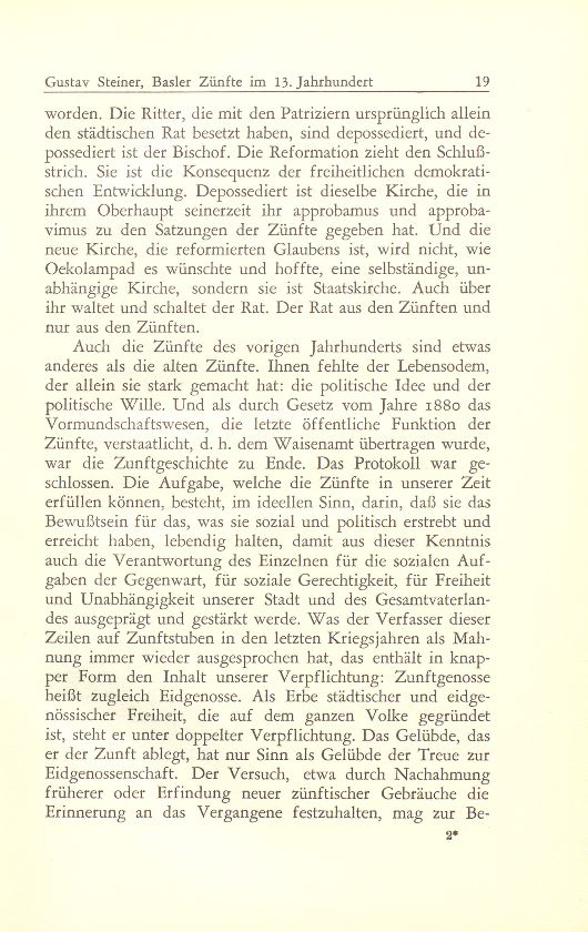 Entstehung und Charakter der Basler Zünfte im 13. Jahrhundert – Seite 3