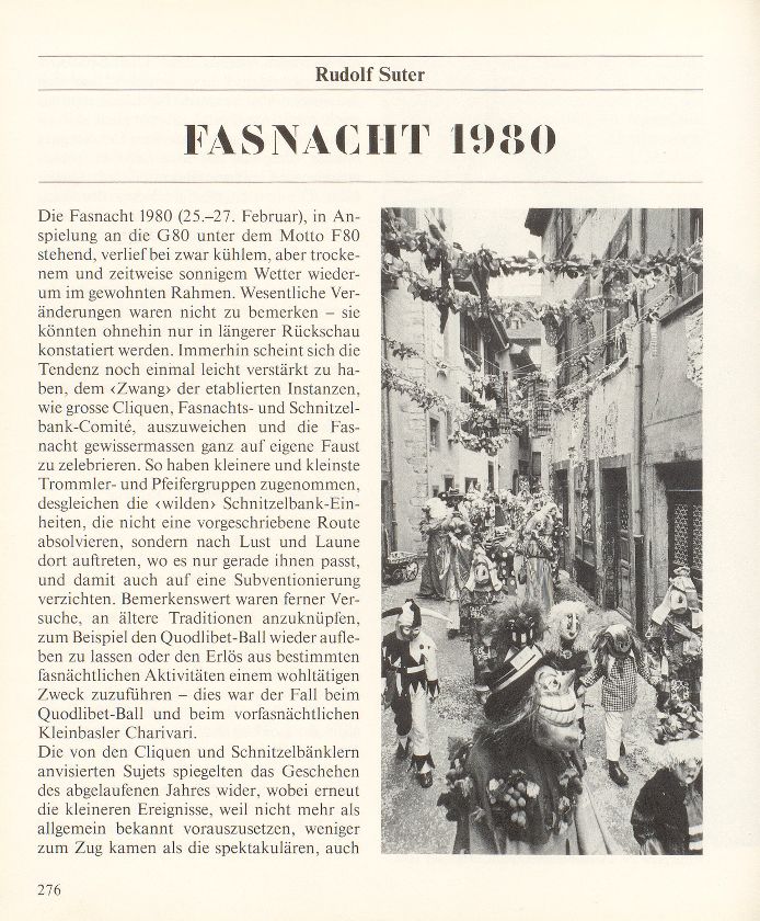 Fasnacht 1980 – Seite 1