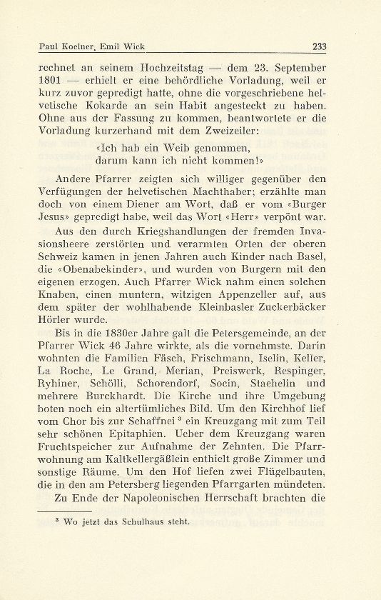Emil Wick (1816-1894). Mechanikus, Optikus und Pionier der Daguerrotypie in Basel – Seite 3