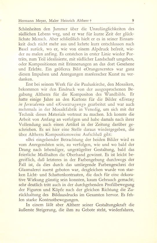 Maler Heinrich Altherr † – Seite 3