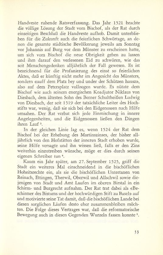 Staat und Kirche in Basel am Vorabend der Reformation – Seite 2