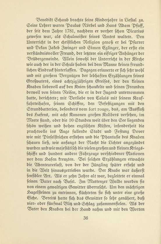 Benedikt Schaub, ein Liestaler Veteran aus den napoleonischen Kriegen – Seite 2