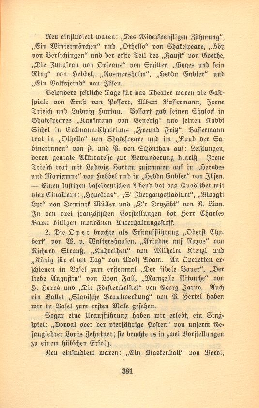 Das künstlerische Leben in Basel vom 1. November 1912 bis 31. Oktober 1913 – Seite 2