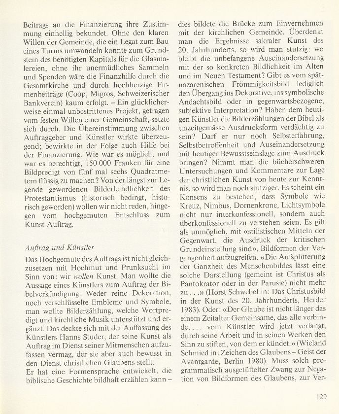 Die Glasmalereien Hanns Studers im Zwinglihaus – Seite 3