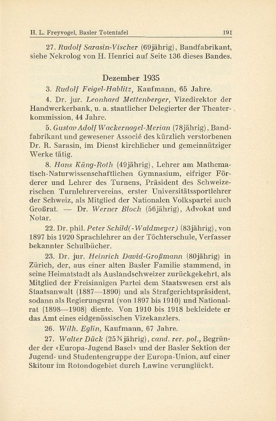 Basler Totentafel vom 1. Oktober 1935 bis 31. September 1936 – Seite 2
