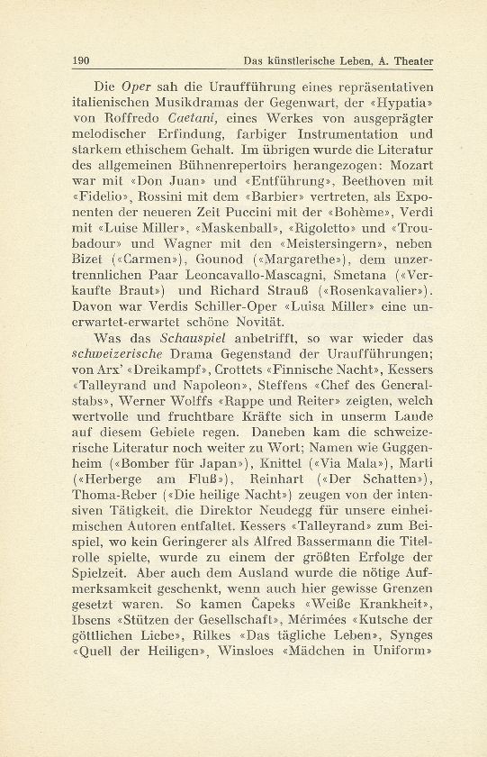 Das künstlerische Leben in Basel vom 1. Oktober 1937 bis 30. September 1938 – Seite 2