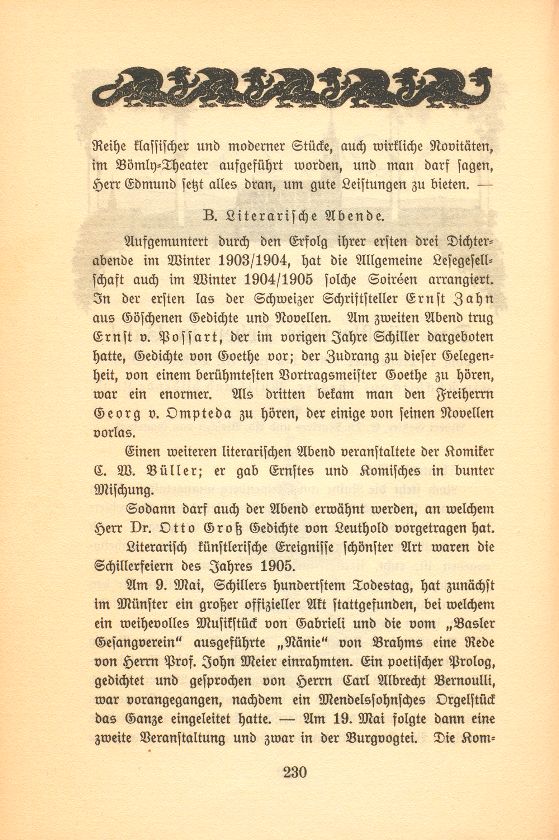 Das künstlerische Leben in Basel vom 1. November 1904 bis 31. Oktober 1905 – Seite 2