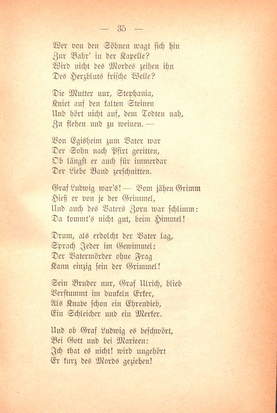 Graf Ulrich's Beichte [Gedicht] – Seite 2