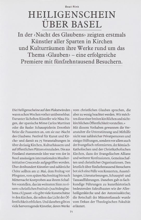 Heiligenschein über Basel – Seite 2