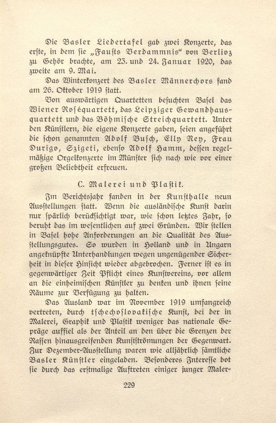 Das künstlerische Leben in Basel vom 1. November 1919 bis 31. Oktober 1920 – Seite 3
