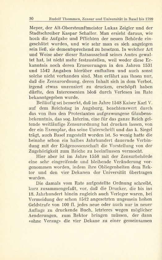 Zensur und Universität in Basel bis 1799 – Seite 2