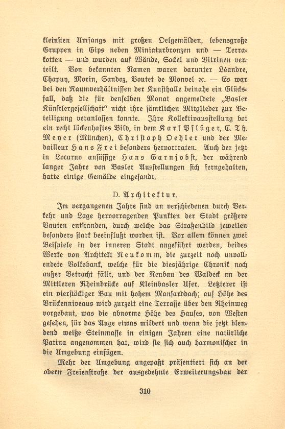 Das künstlerische Leben in Basel vom 1. November 1911 bis 31. Oktober 1912 – Seite 1