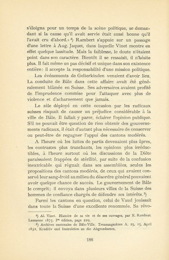 Alexandre Vinet en mission politique – Seite 3