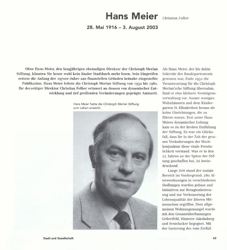 Hans Meier – Seite 1