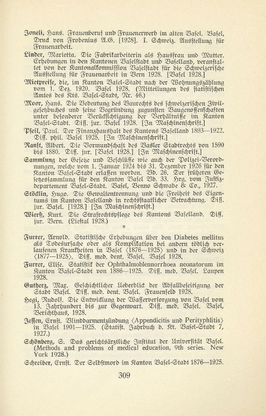 Basler Bibliographie 1928 – Seite 3