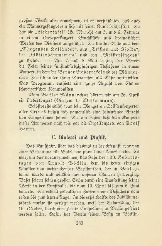 Das künstlerische Leben in Basel vom 1. Oktober 1926 bis 30. September 1927 – Seite 3