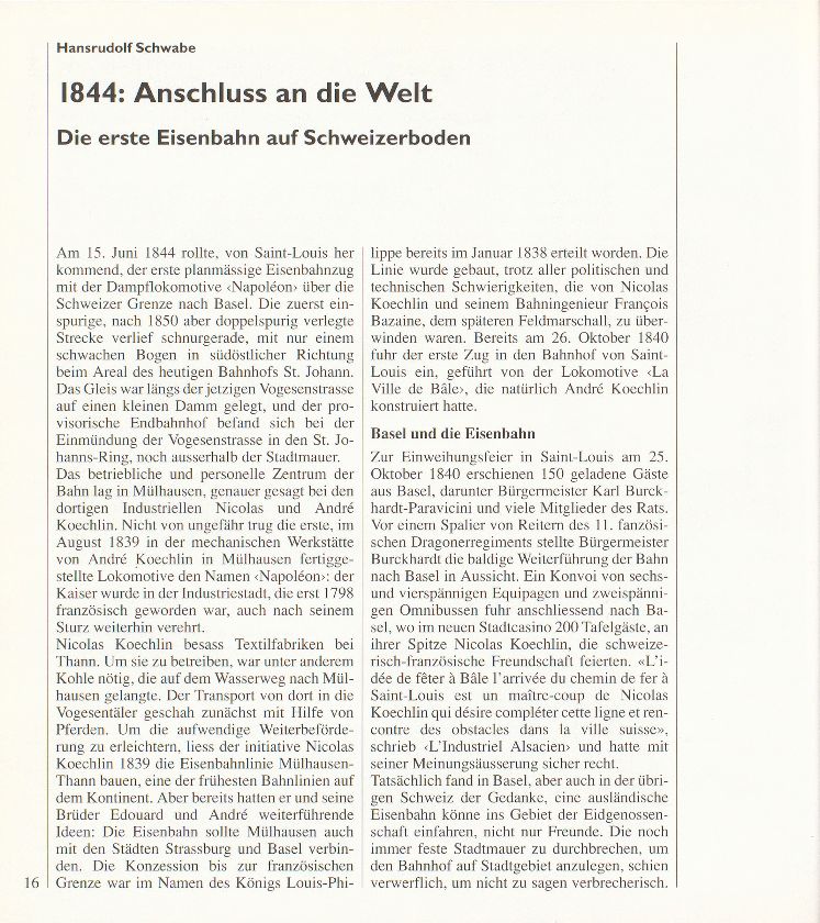 1844: Anschluss an die Welt – Seite 1