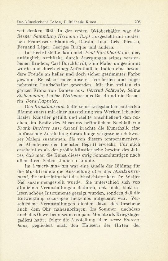 Das künstlerische Leben in Basel vom 1. Oktober 1939 bis 30. September 1940 – Seite 3