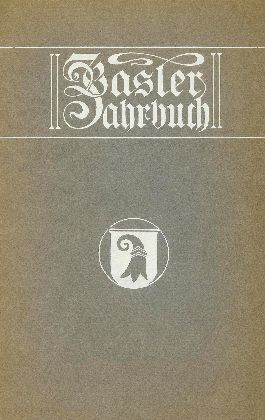 Basler Jahrbuch 1928