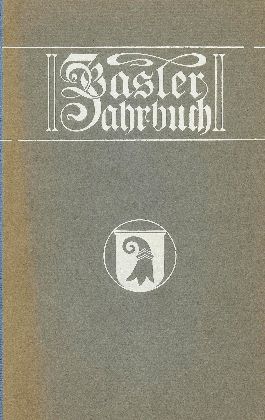 Basler Jahrbuch 1938